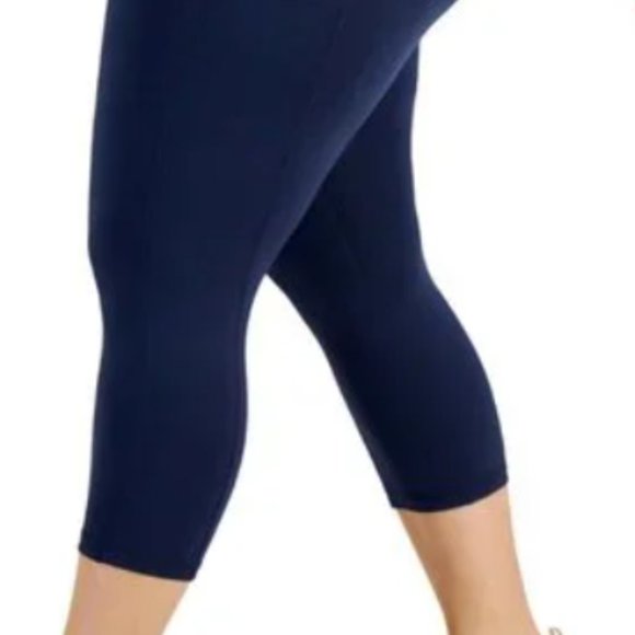 ID Ideology Womens Compression High-Waist Indigo Sea - Picture 4 of 6